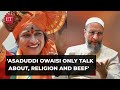 Asaduddi Owaisi provocating people, asking them to slaughter cows, eat beef, alleges Madhavi Latha