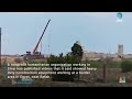 Video and satellite photos appear to show new Egyptian construction near the Gaza border  - 01:15 min - News - Video