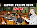 Himachal Pradesh Political Crisis LIVE | Himachal Assembly Speaker Expels 15 BJP MLAs