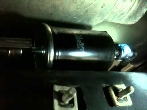 Lincoln Navigator fuel filter replacement for 05-06 - YouTube 2008 lincoln mkx fuse diagram 