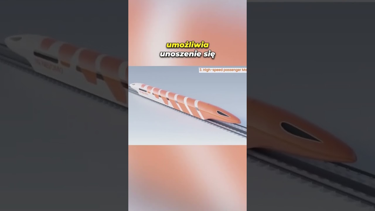 Polski lewitujacy pociąg!