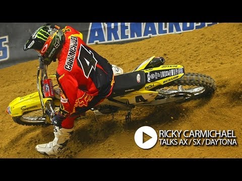 Ricky Carmichael Talks AX - SX - Daytona (MXPTV)