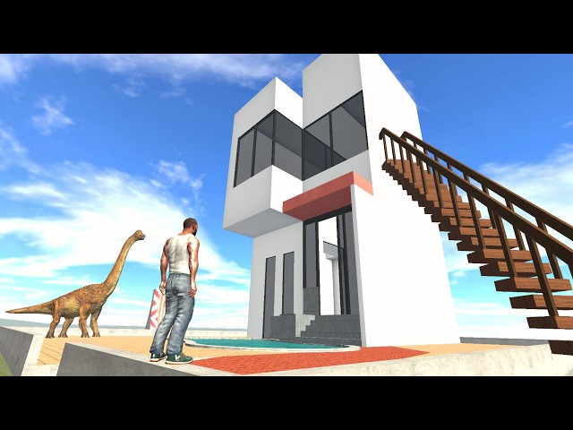 Franklin House Become Giant in Indian Bike Driving 3D