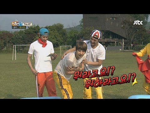 神話, SHINHWA TV 혜성을 물에 빠뜨리고는 계속 놀리는 신화 멤버들! - 신화방송 60회
