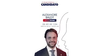 Conversa com o candidato ao Senado Alexandre Baldy (PP)
