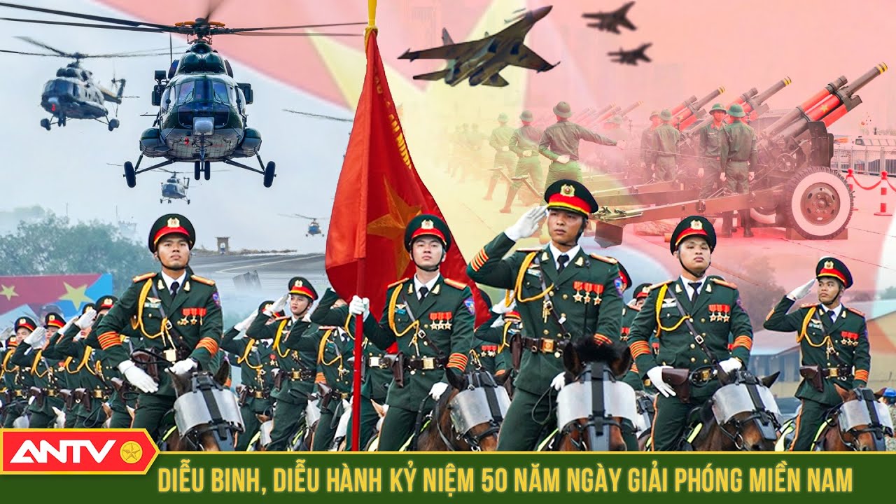 🔴 TRỰC TIẾP: Lễ diễu binh, diễu hành Kỷ niệm 50 năm Ngày Giải phóng miền Nam, thống nhất đất nước