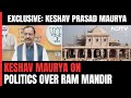 Hours Left For Ram Mandir Consecration, UP Deputy Chief Minister Speaks To NDTV