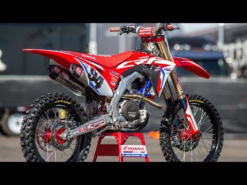 Inside Ken Roczens Factory Honda CRF450 - Motocross Action Magazine