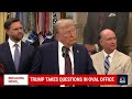 Trump responds to weekend speculation surrounding his health  - 01:50 min - News - Video