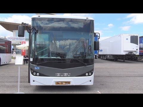 Isuzu Citibus ISB4.5E6 210B Intercooler Bus (2016) Exterior and Interior in 3D
