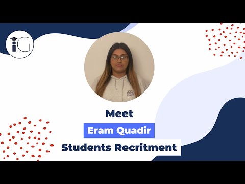 Eram Quadir - UK Students Admission | iGeneration.Agency