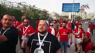 جماهير الأهلي تتوافد على ستاد القاهرة استعدادًا لمواجهة الوداد المغربي