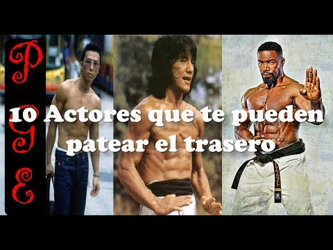 10 Actores que te pueden patear el trasero