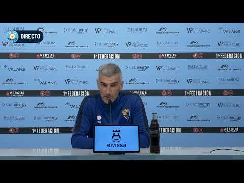 VICENTE PARRAS (Entrenador Teruel) UD Ibiza 0-1 CD Teruel / J9 - 1ª RFEF G2 / Fuente: YouTube CD Teruel