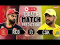 LIVE: IPL 2025: RCB Vs CSK | Match Prediction | Cricket Predicta | #cskvsrcb