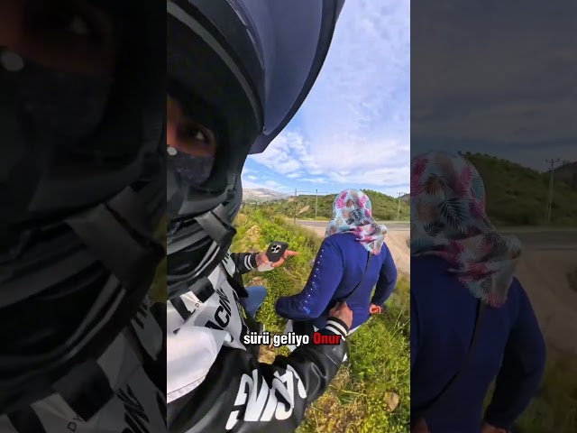 Annemle arıların saldırısana uğradık😂🐝#keşfet #motovlog #anne #keşfetteyiz #tiktok #automobile