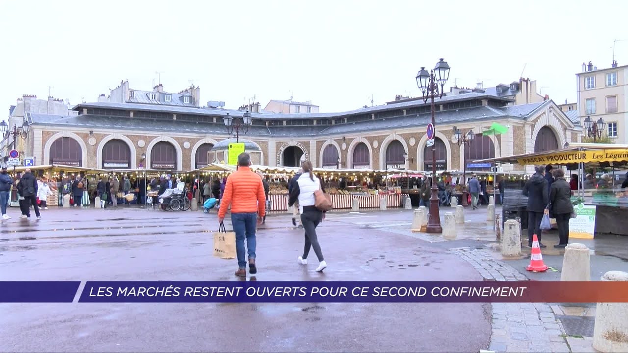 Yvelines | Les marchés restent ouvert pour ce second confinement