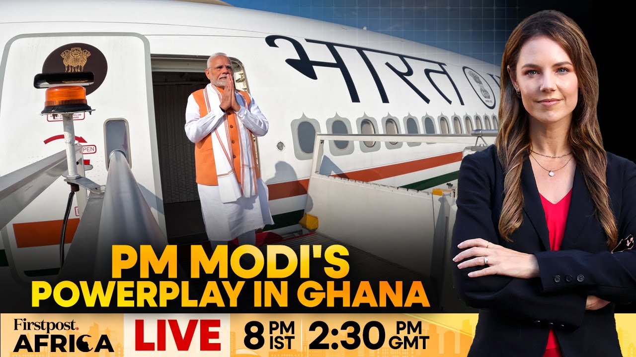LIVE: PM Modi Visits Ghana Amid 5-Nation Tour; What's On Agenda | Firstpost Africa | N18G