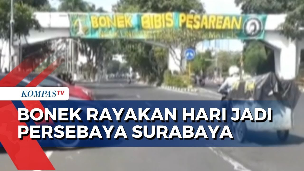 HUT Persebaya, Bonek Pasang Ribuan Spanduk Dukungan di Seluruh Kota Surabaya!