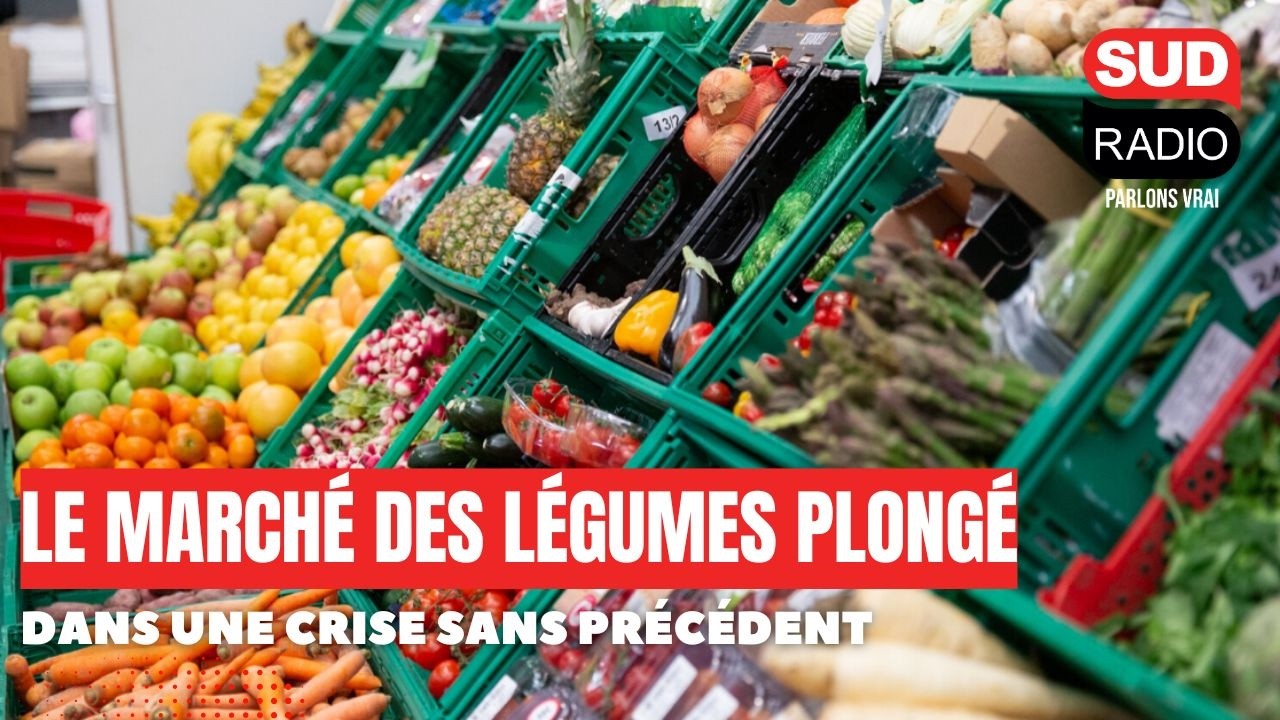 Le marché des légumes plongé dans une crise