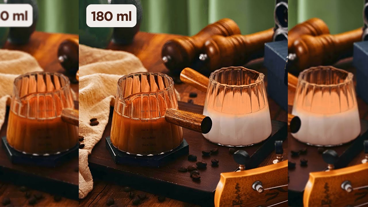 One Two Cups Gelas Takar Kopi Espresso Shot Measuring Cup 180ml - KM18 Pratinjau video produk One Two Cups Gelas Takar Kopi Espresso Shot Measuring Cup 180ml - KM18