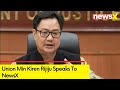 Opposition Parties Trying To Divide India | Union Min Kiren Rijiju Speaks To NewsX