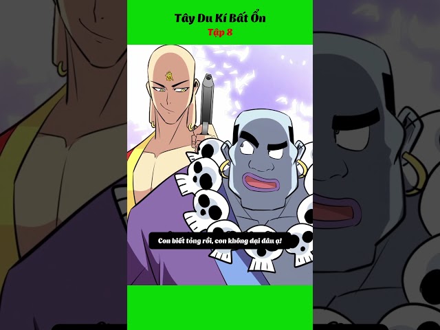 Tây Du Kí Bất Ổn Tập 8 #anime #hoathinh #haihuoc