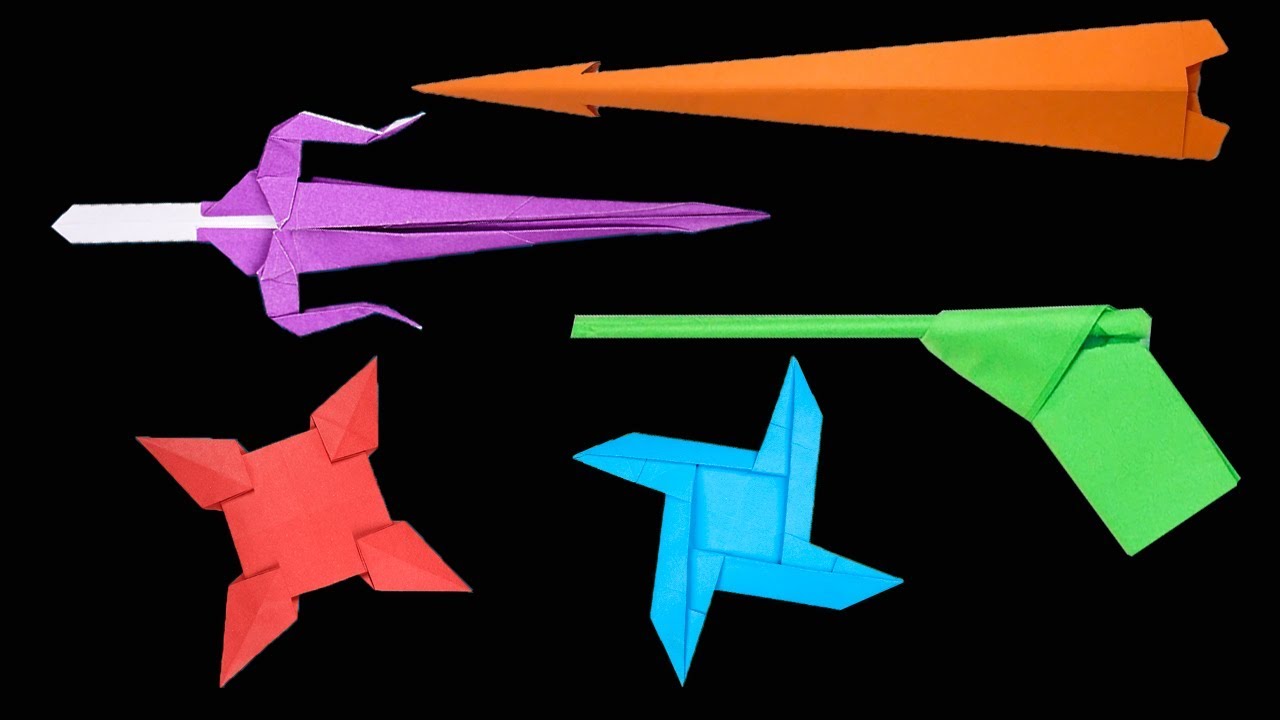 how to make a paper origami ninja sword how to make a paper origami ninja sword