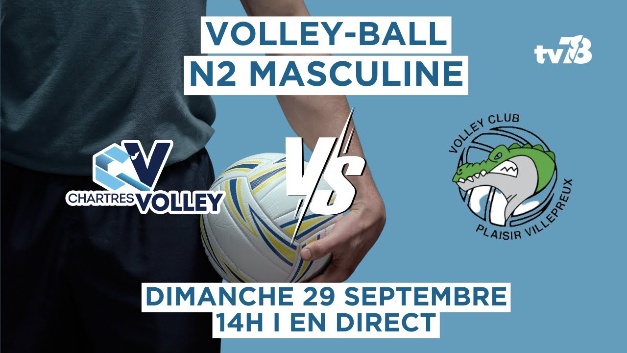 Suivez en direct le premier défi du Volley Club Plaisir Villepreux !