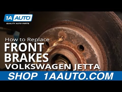 VW JETTA-VENTO A3 (MKIII) - Front Brake Pad & Rotor Replacement