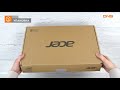 Распаковка ноутбука ACER Spin 3 SP314-51-36B8 / Unboxing ACER Spin 3 SP314-51-36B8