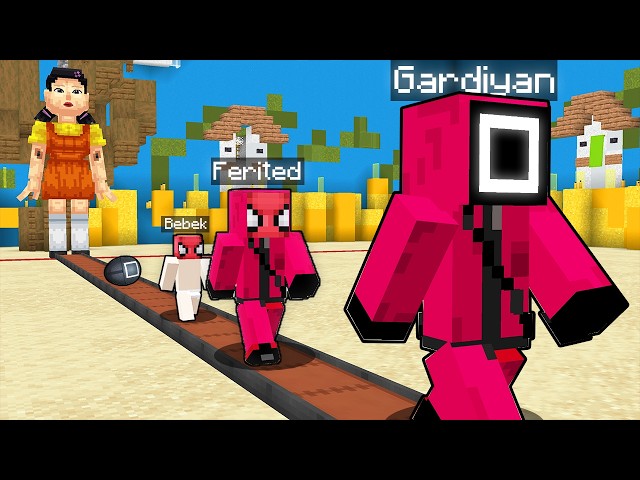Squid Game 3'te Arkadaşlarımı Kurtardım - Minecraft