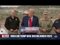 Biden and Trump clash in Texas on border policy  - 02:58 min - News - Video