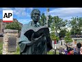 Statue dedicated to Sojourner Truth unveiled in Ohio