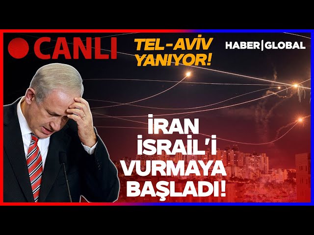 CANLI | İRAN'IN İSRAİL SALDIRISI BAŞLADI! İsrail'in Her Yerinde Sirenler Çalıyor!
