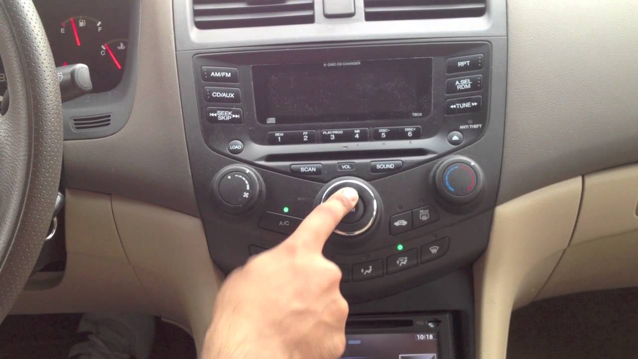 Honda accord pioneer navigation #3