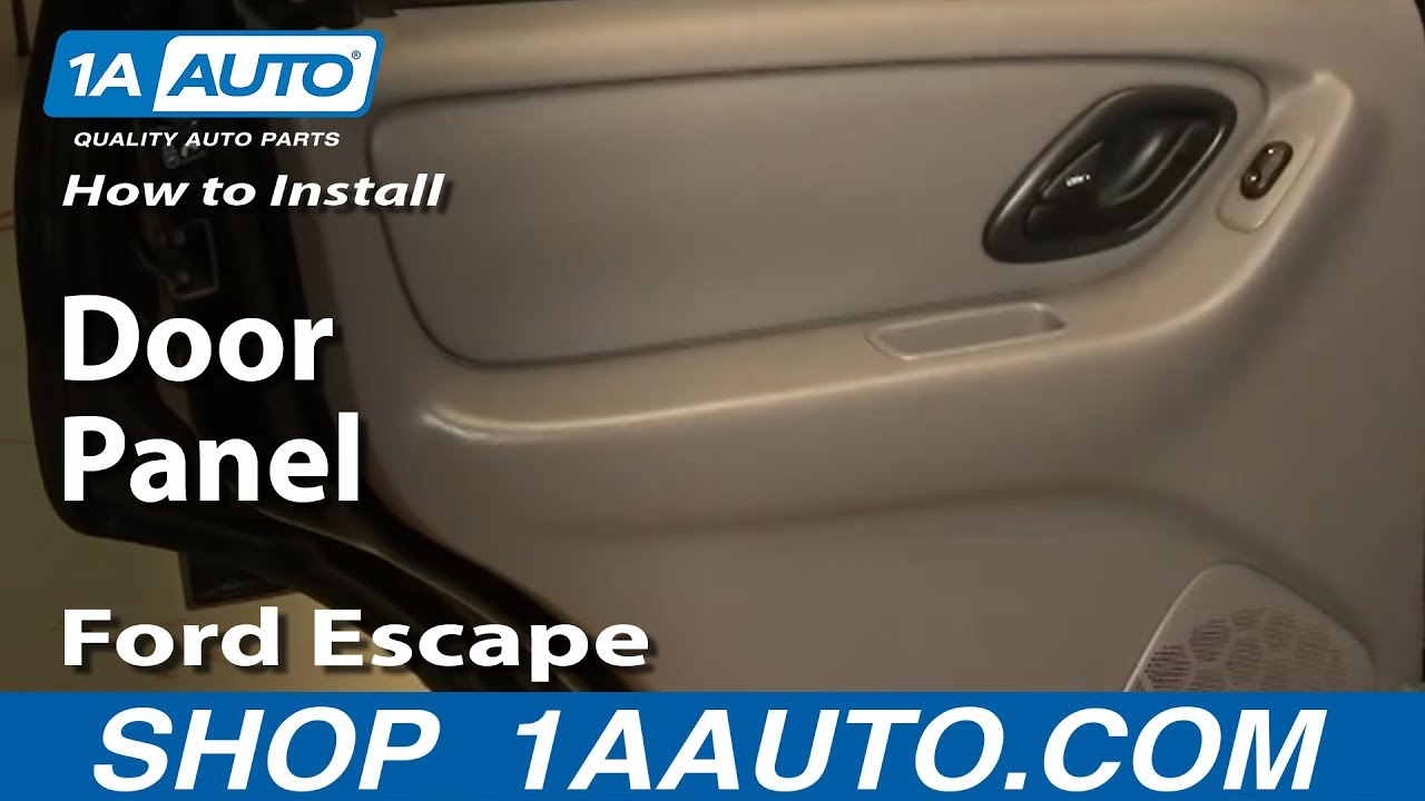 Ford escape rear passenger door wont open #1