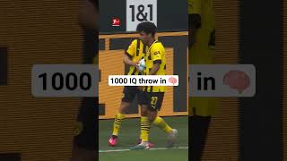 1000 IQ Throw In by Guerreiro & Adeyemi 😏