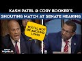 Kash Patel Senate Hearing | Kash Patel & Cory Bookers Fiery Exchange At Oversight Hearing Is Viral