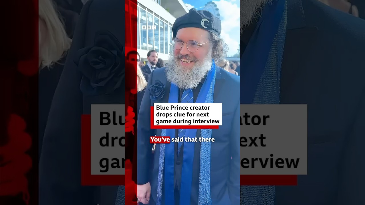 Tonda Ros, is already dropping clues for the next game. BluePrince TondaRos BaftaGames BBCNews