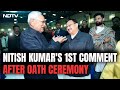 Nitish Kumar Swearing Ceremony | Nitish Kumars 1st Reaction After Taking Oath For 9th Time In Bihar