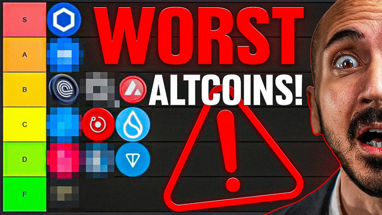The WORST Altcoins Tier List