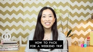 How To Pack for a Weekend Trip - LookMazing goes to LA!, weekend trip