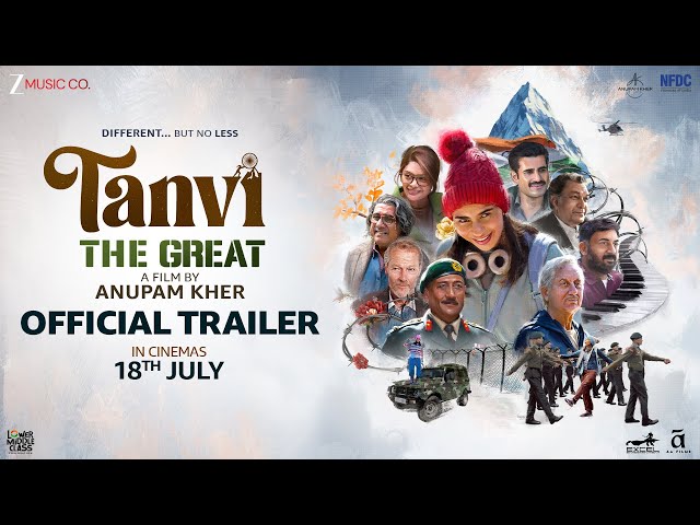 Tanvi The Great - Official Trailer | Anupam Kher, Shubhangi, Pallavi, Boman | MM Keeravaani| 18 July