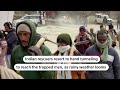 India resorts to hand tunneling to reach trapped men  - 00:44 min - News - Video