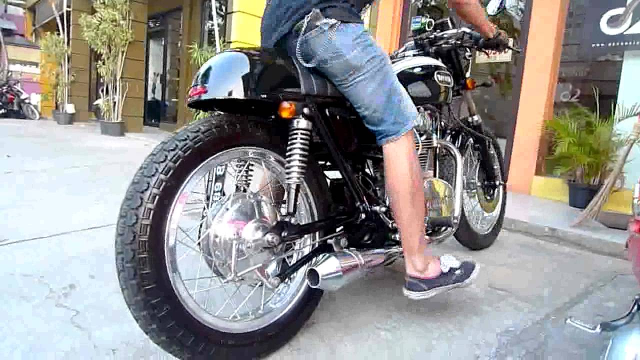 Lawless 1972 Yamaha XS650 Cafe Racer - YouTube