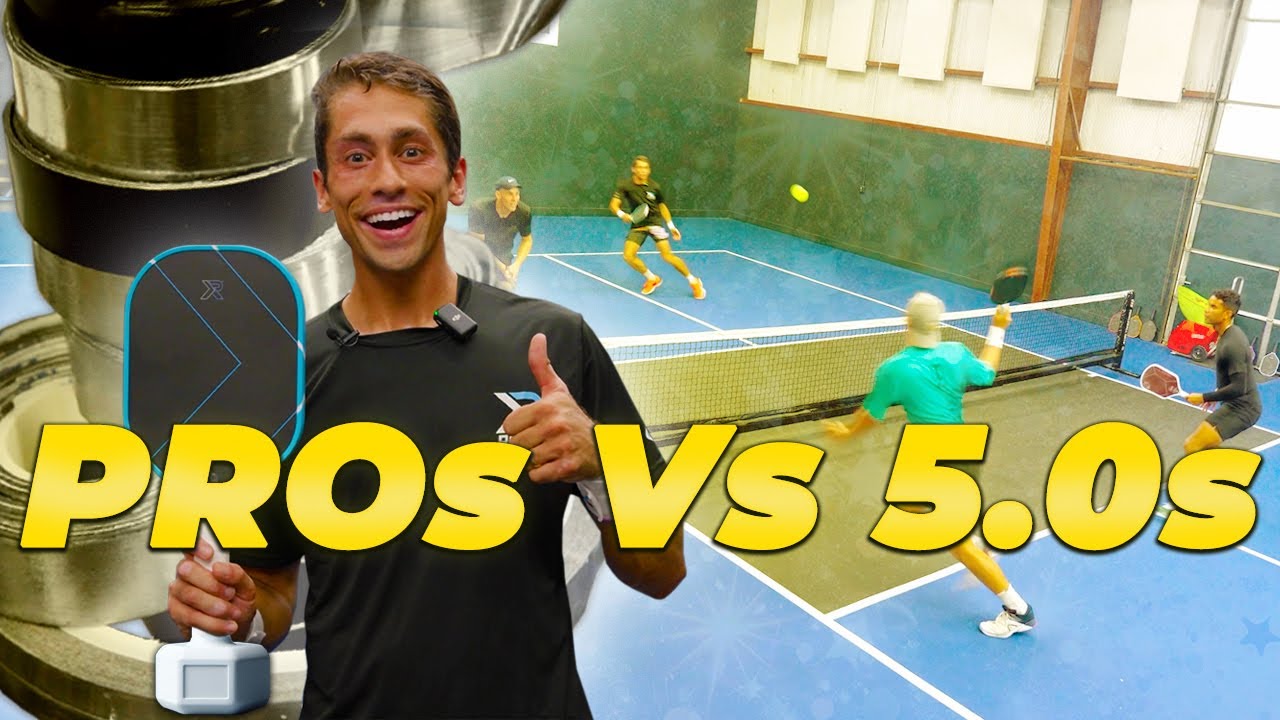 Can PROS Beat 5.0s Using HEAVY Paddles?