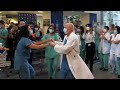 Doctors dance in celebration of Israel's vaccine roll out: Coronavirus