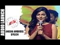 Anisha Ambrose Speech @ Run Movie Audio Launch