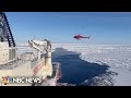 Complex rescue mission to save worker needing medical care at an Antarctic research station